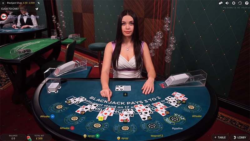 online casino blackjack live